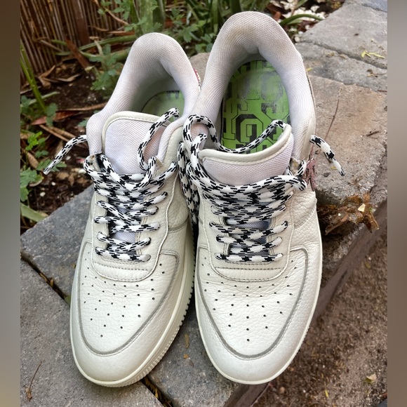 GF-01 by John Geiger 'White Pebbled Leather size 8 US - Picture 5 of 12